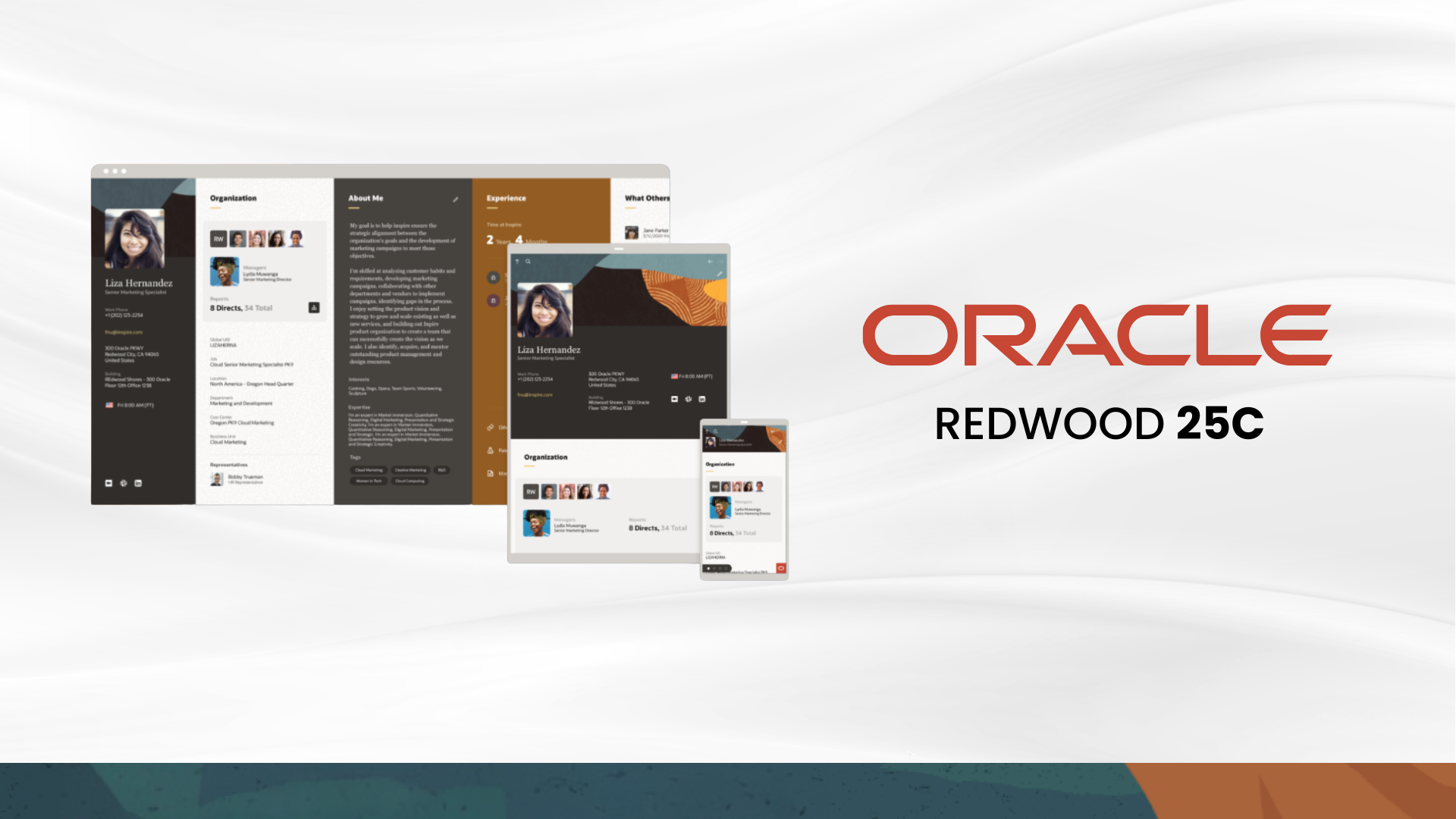 Oracle Redwood 25C