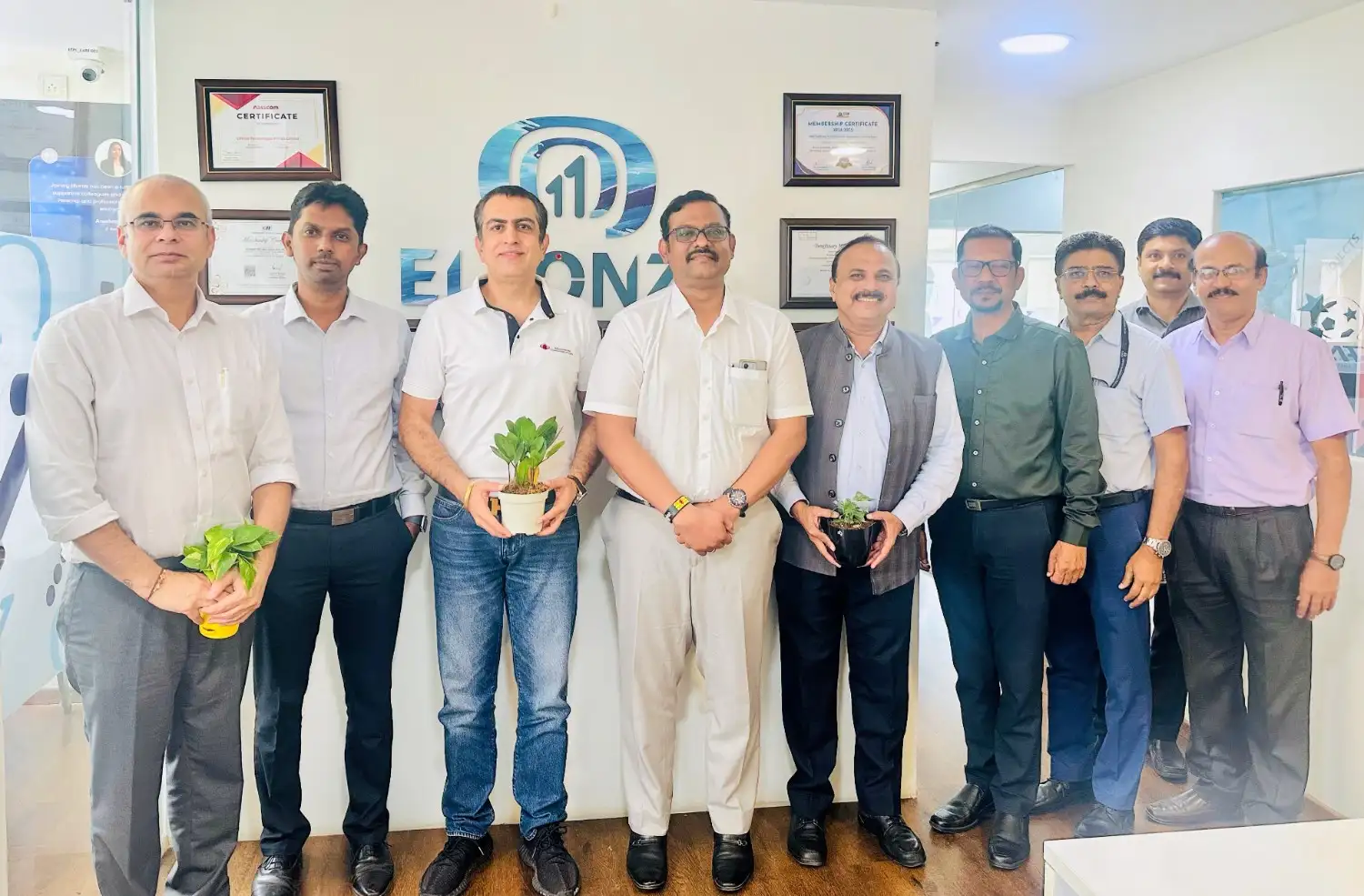 Client Visit at Elfonze - Millenium Semi