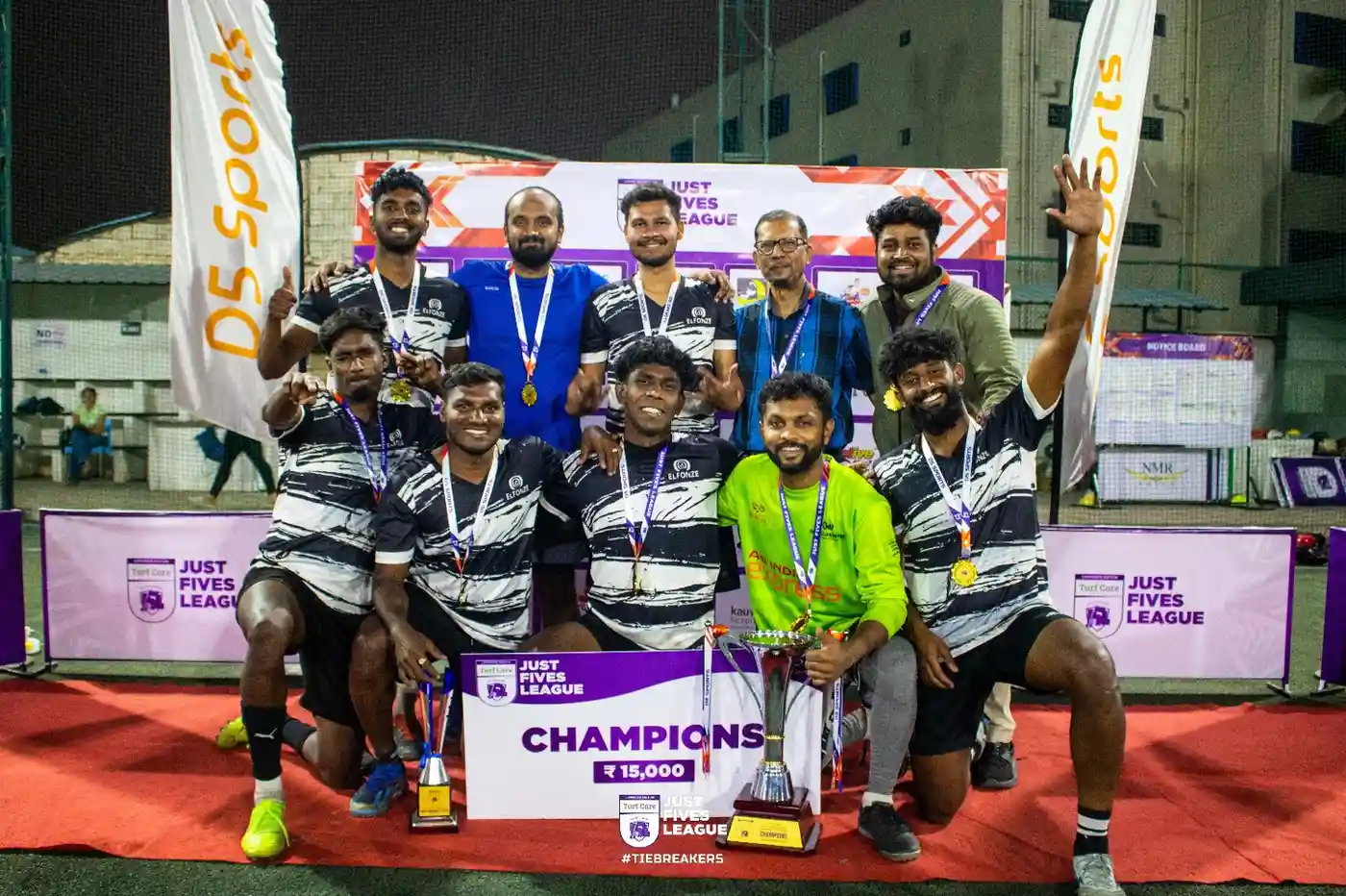 Elfonze crowned champions for just five leagues